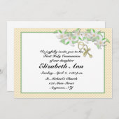 Christliche Einladung von White Lilies (Vorne/Hinten)