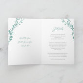 Christliche Einladung zur Hochzeit (Innenseite)