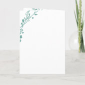 Christliche Einladung zur Hochzeit (Rückseite)