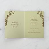 Christliche Einladung zur Hochzeit (Innenseite)