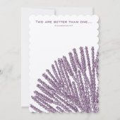 Christliche Einladung zur Hochzeit Hummigbird Pum (Vorderseite)