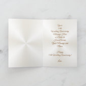 Christliche Emerald 55. Hochzeitskarten Karte (Innenseite)