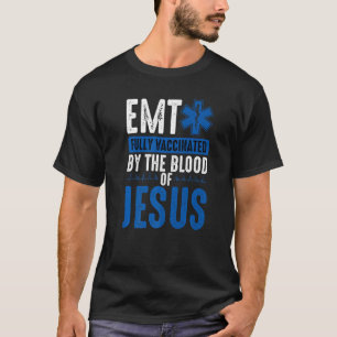 Christliche EMT vollständig durch das Blut von Jes T-Shirt