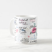 Christliche Erinnerungen Kaffeetasse (Vorderseite Links)