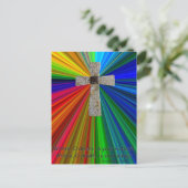 christliche Ermutigung auf Postkarte (Stehend Vorderseite)