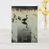 Christliche Ermutigung bleibt Grußkarte Karte (Gelbe Blume)