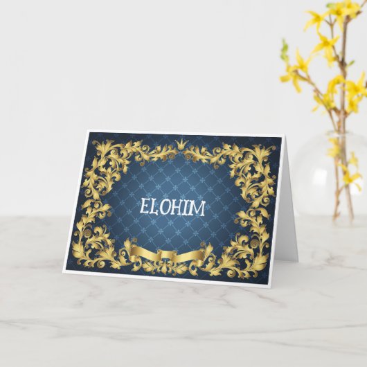 Christliche Ermutigungskarte Karte (Gelbe Blume)