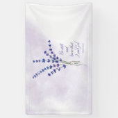 Christliche Ermutigungslavene mit der Schrift Banner (Vertikal)