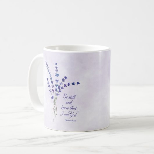Christliche Ermutigungslavene mit der Schrift Kaffeetasse (Vorderseite Links)