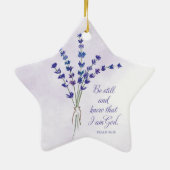 Christliche Ermutigungslavene mit der Schrift Keramik Ornament (Hinten)