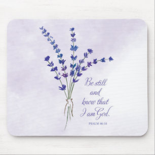 Christliche Ermutigungslavene mit der Schrift Mousepad