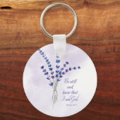 Christliche Ermutigungslavene mit der Schrift Schlüsselanhänger (Vorderseite)