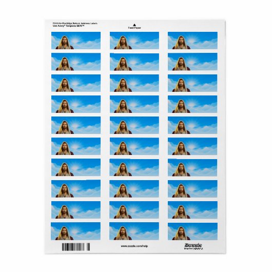 Christliche Etiketten (Vorne)