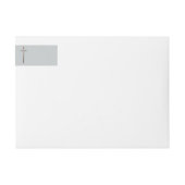 Christliche Etiketten für Kupferkreuz-Schatten (Vorderseite)