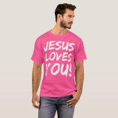 Christliche Evangelisation für die Menschen Jesus  T-Shirt (Vorne ganz)