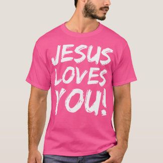Christliche Evangelisation für die Menschen Jesus T-Shirt