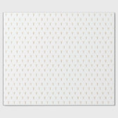 Christliche Event-Imitate Gold Cross-Muster Geschenkpapier (Flach)