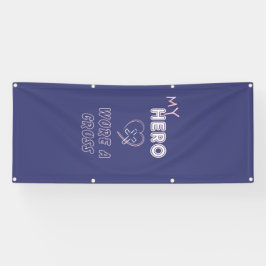 Christliche Fahnen Jesus mein Held trugen ein Banner