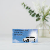 Christliche Fahrkarte Visitenkarte (Stehend Vorderseite)