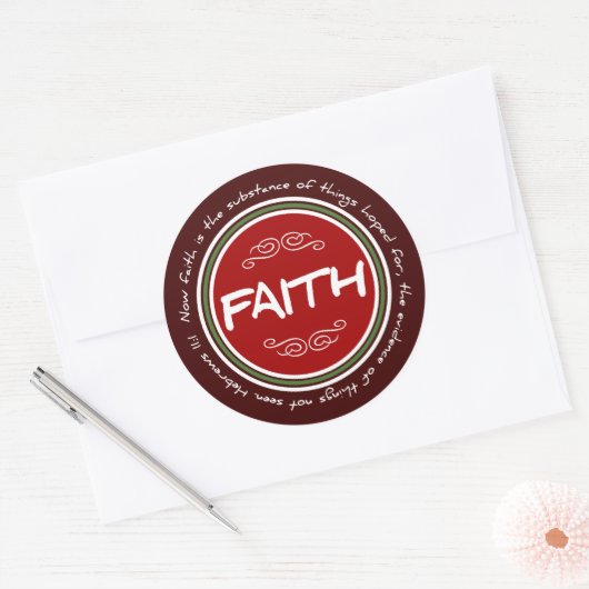 Christliche Faith Bible Verse Stickers (Umschlag)