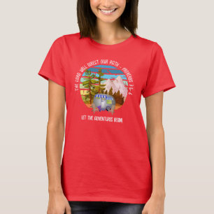 Christliche Familie Sommer Camping Van Life T-Shirt