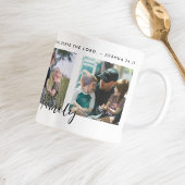 Christliche Familienfoto-Collage-Geschenk Joshua 2 Kaffeetasse
