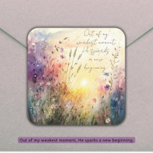 Christliche farbenfrohe Wildblumen Wasserfarben Ve