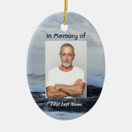 Christliche Feier Leben Sake Storm Ozean Keramik Ornament