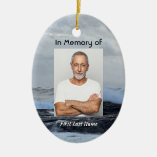 Christliche Feier Leben Sake Storm Ozean Keramik Ornament