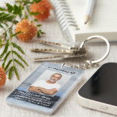 Christliche Feier Leben Sake Storm Ozean Schlüsselanhänger (Vorderseite rechts)