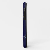 Christliche Fisch-Symbole auf blauem Hintergrund Case-Mate iPhone Hülle (Hinten/Links)