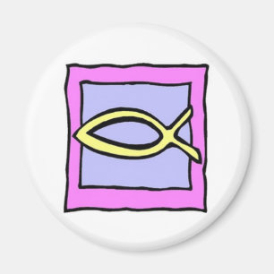 Christliche Fische Magnet