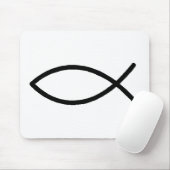 Christliche Fische Mousepad (Mit Mouse)