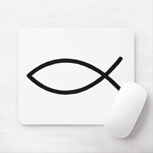 Christliche Fische Mousepad (Mit Mouse)