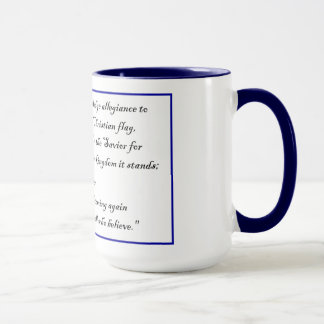 Christliche Fischerei und Verpflichtung zur Christ Tasse