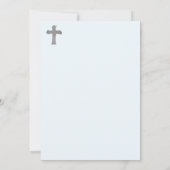 Christliche Flachkarte (Rückseite)