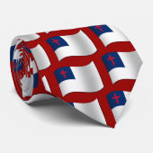 Christliche Flagge Krawatte (Gerollt)