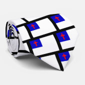 Christliche Flagge Krawatte (Gerollt)