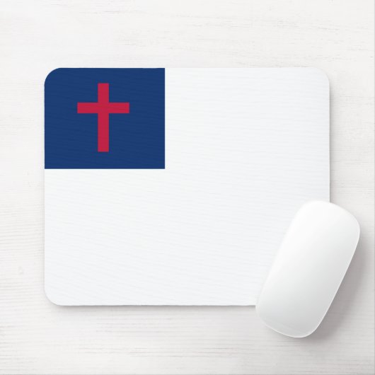 Christliche Flagge Mousepad (Mit Mouse)