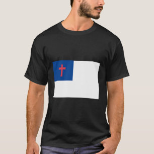 Christliche Flagge Shirt Religiöse Christ Flag