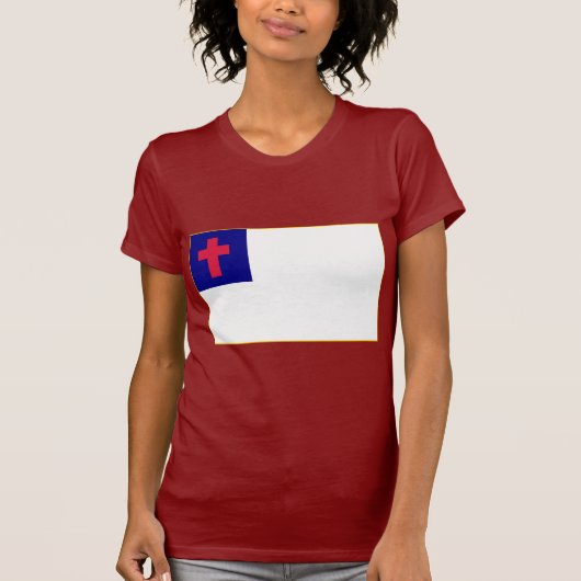 Christliche Flagge T-Shirt (Vorderseite)
