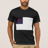 Christliche Flagge T-Shirt (Vorderseite)