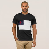 Christliche Flagge T-Shirt (Vorne ganz)