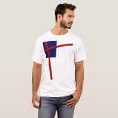 Christliche Flagge T-Shirt (Vorne ganz)