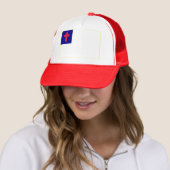 Christliche Flagge Truckerkappe (Beispiel)