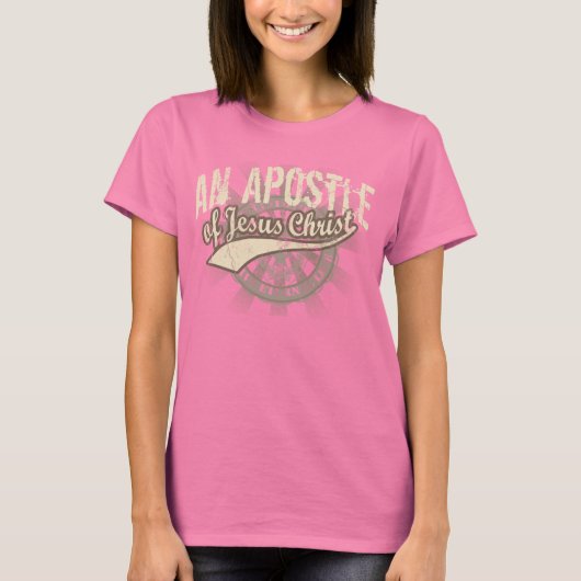 Christliche Frauen Shirt ein Apostel Jesu Christi (Vorderseite)
