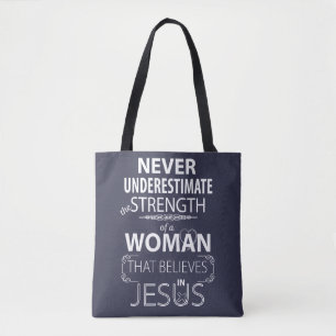 Christliche Frauen Tragetaschengeschenke glauben Tasche