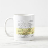 Christliche Freude Kaffeetasse (Links)
