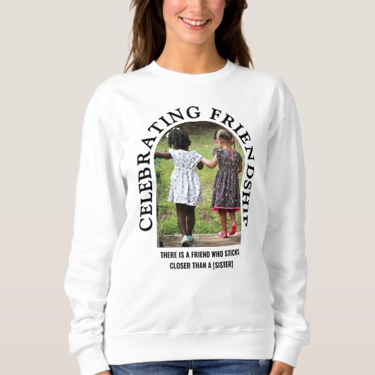 Christliche FREUNDSCHAFT Sweatshirt (Vorderseite)