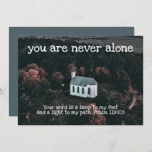 Christliche Freundschaftskarte Einladung